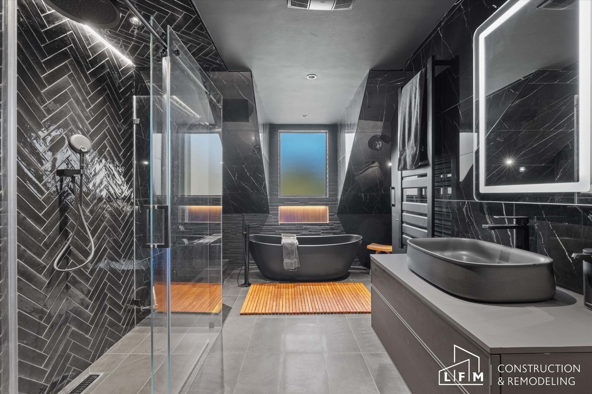 Master Bath — West Lake Hills
